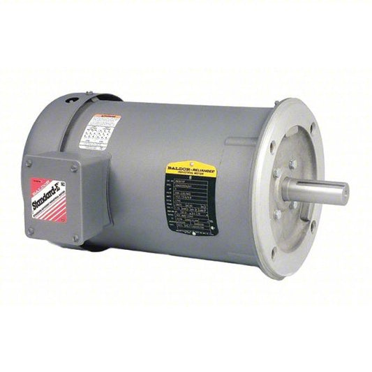 Baldor VM3538 Motor - 0.5 HP, 1720 RPM, 3-Phase, TEFC, 60 Hz, 56C Frame