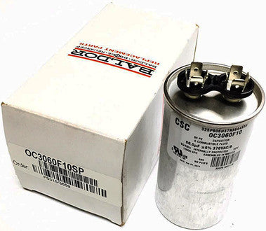 Baldor-Reliance OC3050F09SP Oil Capacitor, 50MFD/370V